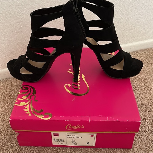 Black stiletto heels - Picture 5 of 5